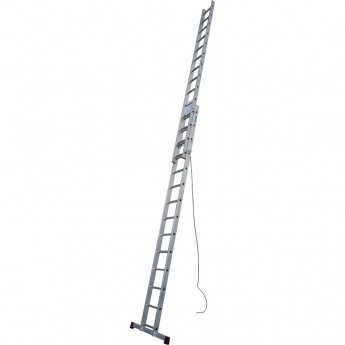 Двухсекционная лестница с тросом KRAUSE CORDA 2х14