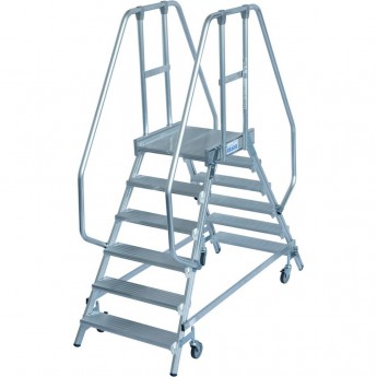 Лестница - платформа KRAUSE STABILO двухсторонняя 6 ступеней