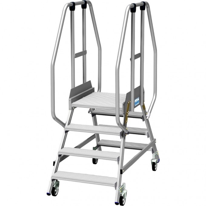 Лестница - платформа KRAUSE STABILO двухсторонняя, ограждение 1,1 м, 4 ступени 820747