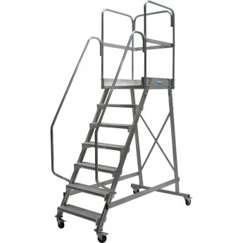 Лестница с площадкой KRAUSE CORDA 7 ступеней