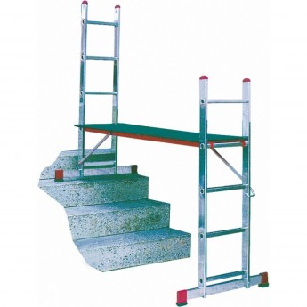 Малые лестничные подмости 2х5, раб. высота 3 м KRAUSE CORDA 080028