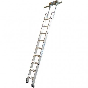 Стеллажная лестница для KRAUSE STABILO Т- шины 9 ступеней