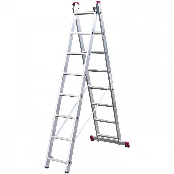 Универсальная лестница 2х8 KRAUSE CORDA 010285