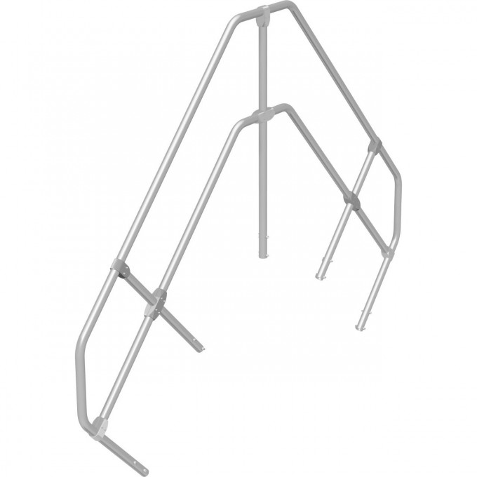 Второй поручень KRAUSE для перехода 5 ступеней 45° 826640