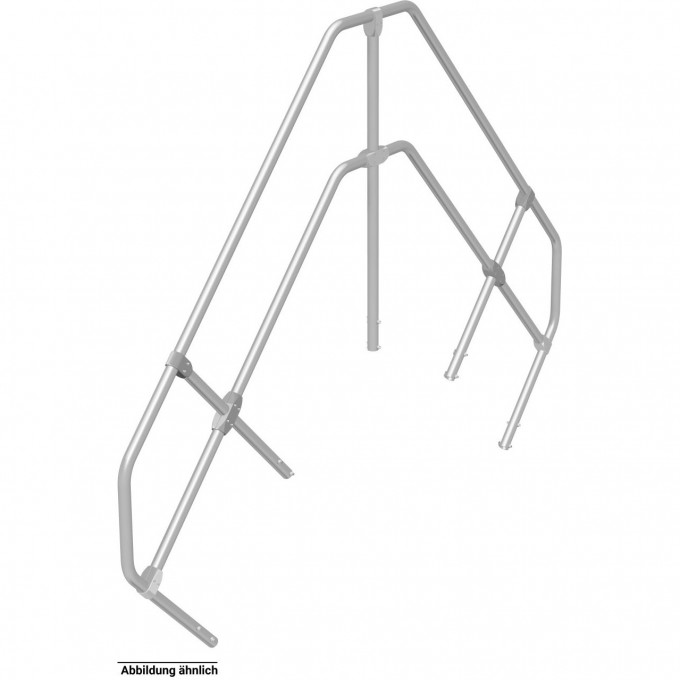 Второй поручень KRAUSE для перехода 7 ступеней 45° 826664