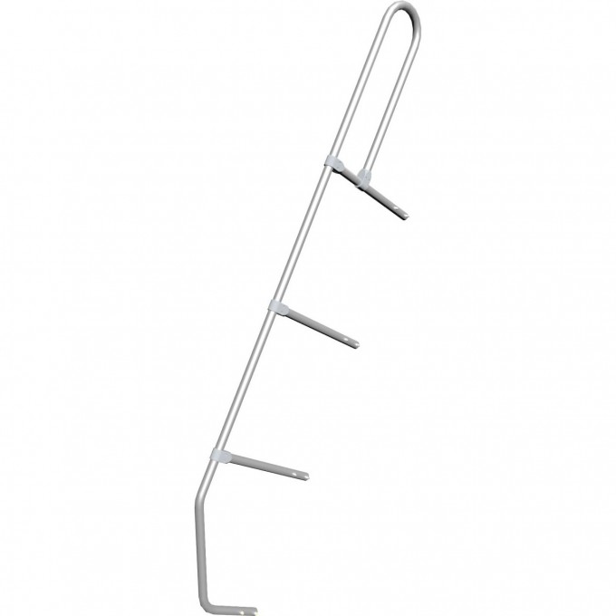 Второй поручень KRAUSE для трапа с платформой 12 ступеней 60° 823816